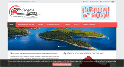 Desktop Screenshot of croatiarents.com